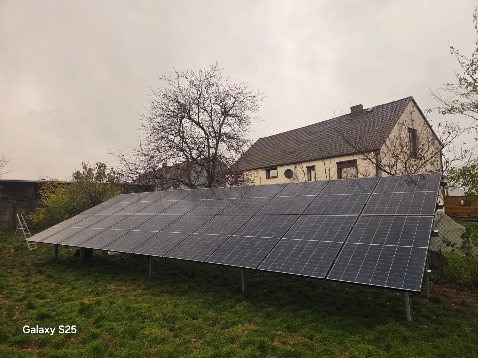 Instalacja gruntowa przy domu jednorodzinnym